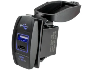 Sea-Dog USB & USB-C Rocker Switch Style Power Socket