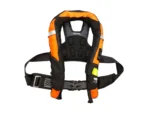 First Watch FW-40PRO Ergo Auto Inflatable PFD w/Harness - Hi-Vis Orange & Black