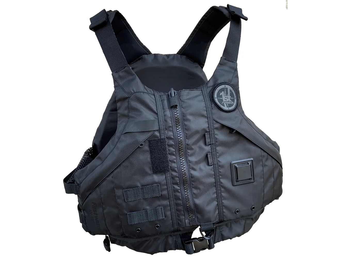 First Watch AV-1000 Kayak Style Duty PFD - Black - M/L