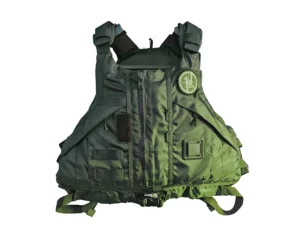 First Watch AV-1000 Kayak Style Duty PFD - Green - XS/S