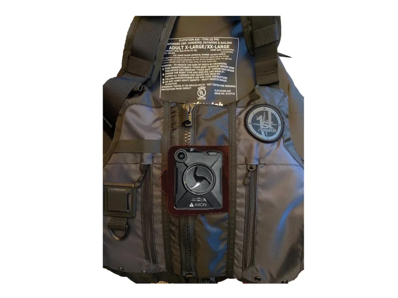 First Watch Body Cam Flap f/AV-1000 Kayak Style Duty PFDs