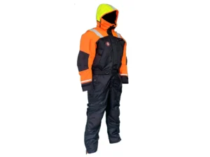 First Watch Anti-Exposure Suit Hi-Vis - Orange/Black - 3XL
