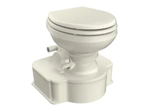 Dometic Bone M65 Marine Gravity Toilet - Elongated Seat Size w/Foot Pedal