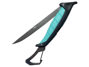 Toadfish Stowaway Folding Fillet Knife w/Built-In Carabiner - 7"