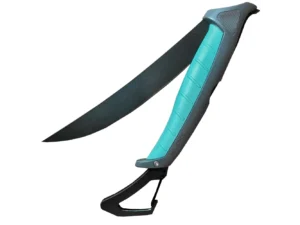 Toadfish Stowaway Folding Fillet Knife w/Built-In Carabiner - 8.5"
