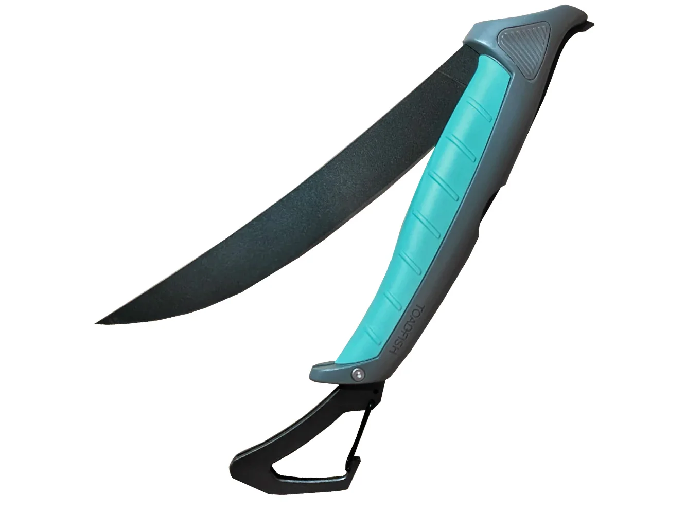 Toadfish Stowaway Folding Fillet Knife w/Built-In Carabiner - 8.5"