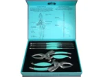 Toadfish Crab/Lobster Tool Set - 2 Shell Cutters & 4 Seafood Forks