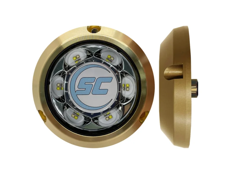 Shadow-Caster SC3 Series Bimini Blue Bronze Surface Mount Underwater Light