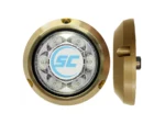 Shadow-Caster SC3 Series Great White Bronze Surface Mount Underwater Light