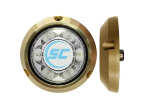 Shadow-Caster SC3 Series Great White Bronze Surface Mount Underwater Light
