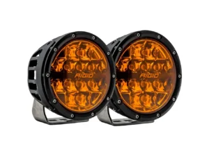 RIGID Industries 360 Series 6" Spot w/Amber Pro Lens - Pair