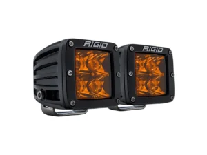 RIGID Industries D-Series Spot w/Amber Pro Lens - Pair