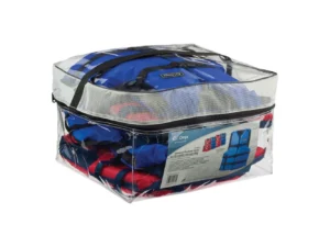 Onyx Adult General Purpose Life Vests - 4-Pack (2 Red, 2 Blue)