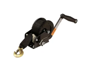 Attwood 2000 lb Dual Drive Winch - 2" x 20' Nylon Strap