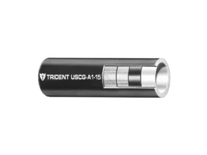 Trident Marine 3/8" x 50' Boxed Low Permeation Type A1-15 Fuel Line Hose - Black
