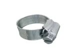 Trident Marine 316 SS Non-Perforated Worm Gear Hose Clamp - 3/8" Band - 11/32"-25/32" Clamping Range - 10-Pack - SAE Size 6