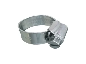 Trident Marine 316 SS Non-Perforated Worm Gear Hose Clamp - 3/8" Band - 7/16"–21/32" Clamping Range - 10-Pack - SAE Size 4