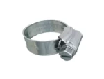 Trident Marine 316 SS Non-Perforated Worm Gear Hose Clamp - 3/8" Band - 5/8"–15/16" Clamping Range - 10-Pack - SAE Size 8