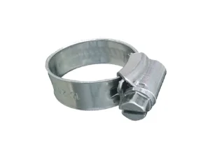 Trident Marine 316 SS Non-Perforated Worm Gear Hose Clamp - 3/8" Band - 5/8"–15/16" Clamping Range - 10-Pack - SAE Size 8