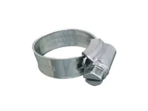 Trident Marine 316 SS Non-Perforated Worm Gear Hose Clamp - 3/8" Band - (3/4" – 1-1/8") Clamping Range - 10-Pack - SAE Size 10