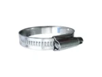 Trident Marine 316 SS Non-Perforated Worm Gear Hose Clamp - 15/32" Band - (5/8" – 15/16") Clamping Range - 10-Pack - SAE Size 8