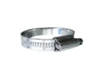 Trident Marine 316 SS Non-Perforated Worm Gear Hose Clamp - 15/32" Band - (3/4" – 1-1/8") Clamping Range - 10-Pack - SAE Size 10