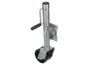 Attwood Fold-Up Trailer Jack - 1500 lb Capacity - Dual Wheel