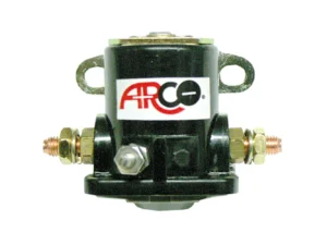 ARCO Marine Original Equipment Quality Replacement Solenoid f/Chrysler & BRP-OMC - 12V, Grounded Base