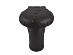 Attwood Deck Fills f/Pressure Relief Systems - Straight Body - Scalloped Black Plastic Cap