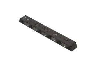 Barton Marine Deck Organizer - Size 2 - 5 Sheave - Black
