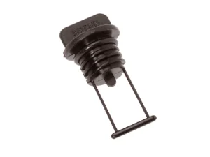 Barton Marine Drain Plug - Black 15mm (19/32")