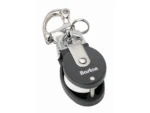Barton Marine Size 2 Snatch Block w/Stainless Snap Shackle - 35mm Sheave
