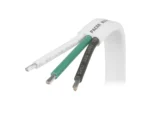 Pacer White Triplex Cable - 14/3 AWG - Black/Green/White - Sold by the Foot