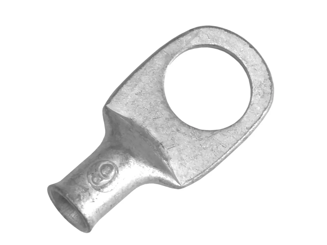 Pacer Tinned Lug 6 AWG - 1/2" Stud Size - 10 Pack