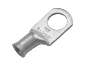 Pacer Tinned Lug 6 AWG - 3/8" Stud Size - 2 Pack