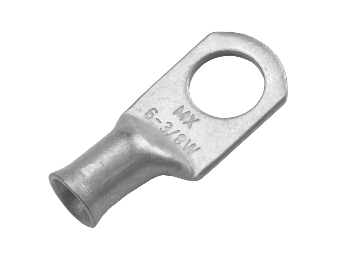 Pacer Tinned Lug 6 AWG - 3/8" Stud Size - 2 Pack