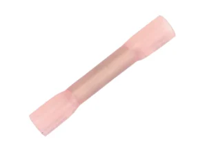 Pacer 22-18 AWG Heat Shrink Butt Connector - 100 Pack