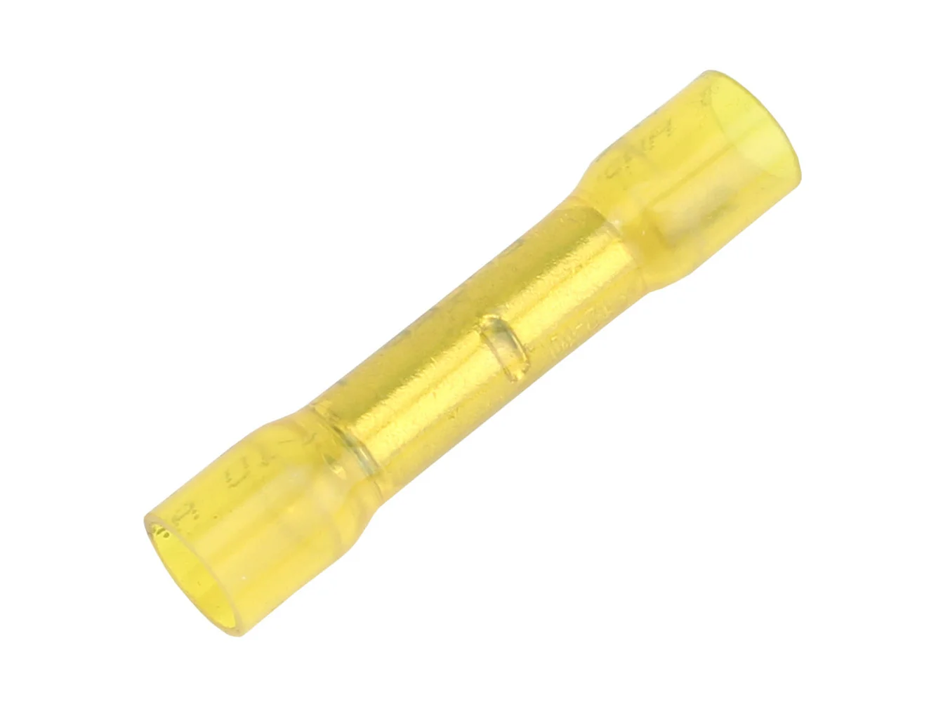 Pacer 12-10 AWG Heat Shrink Butt Connector - 25 Pack