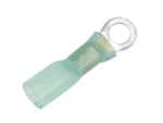 Pacer 16-14 AWG Heat Shrink Ring Terminal - #10 Stud Size - 3 Pack