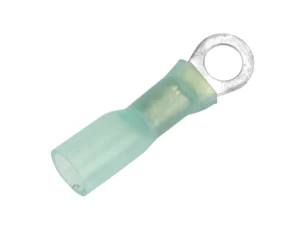 Pacer 16-14 AWG Heat Shrink Ring Terminal - #10 Stud Size - 25 Pack
