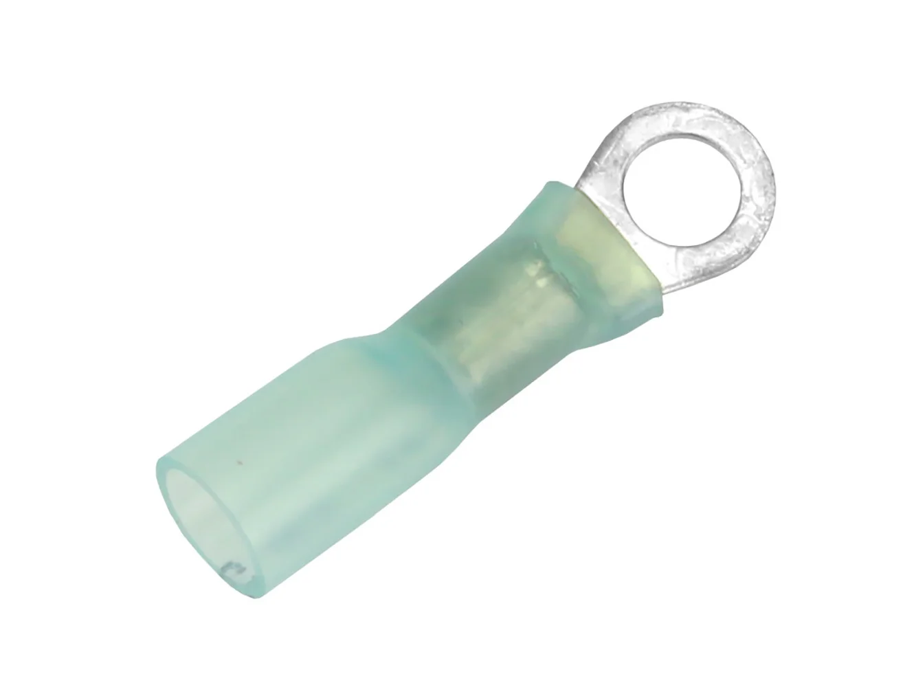 Pacer 16-14 AWG Heat Shrink Ring Terminal - #10 Stud Size - 25 Pack