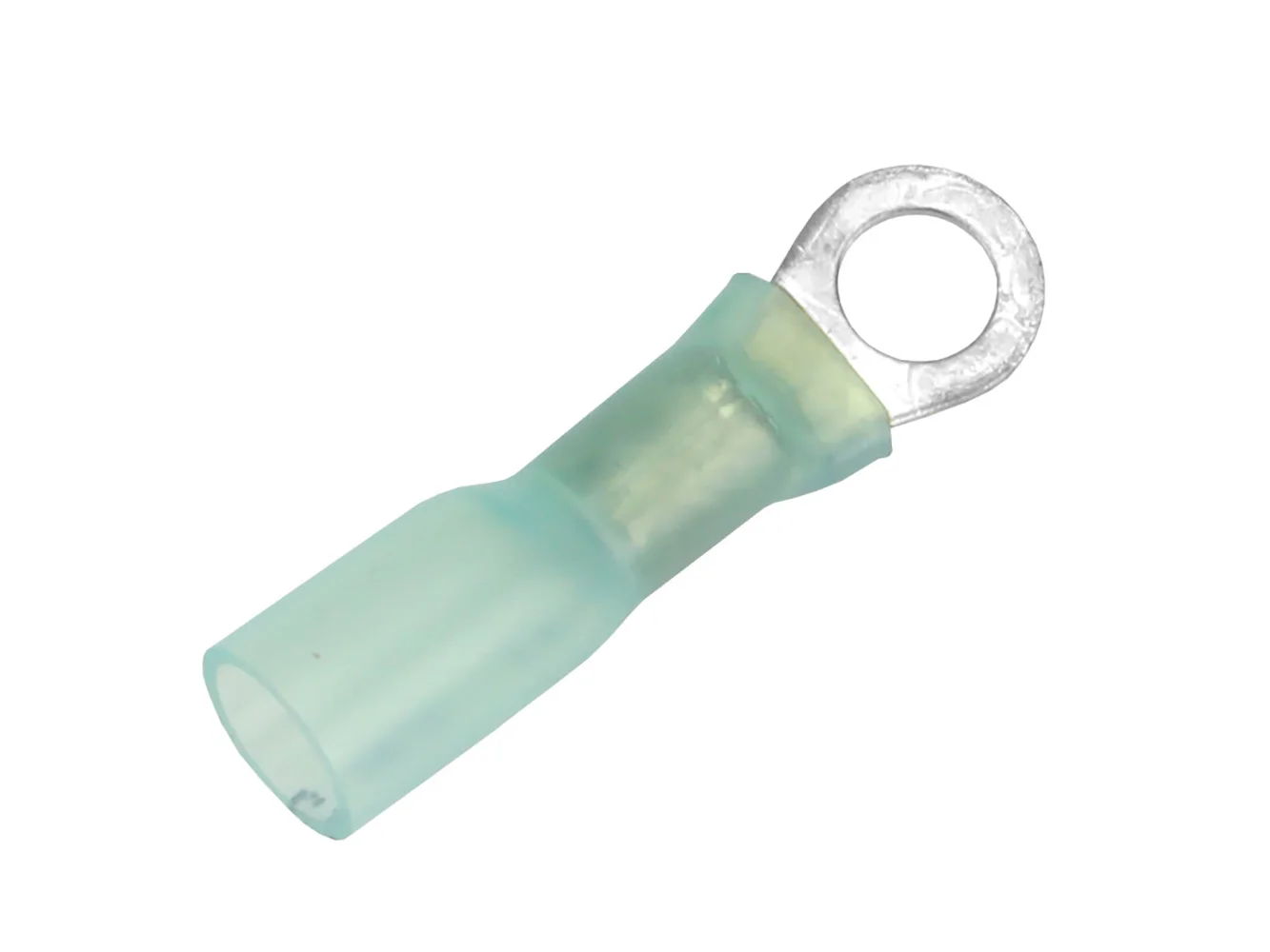 Pacer 16-14 AWG Heat Shrink Ring Terminal - #10 Stud Size - 100 Pack