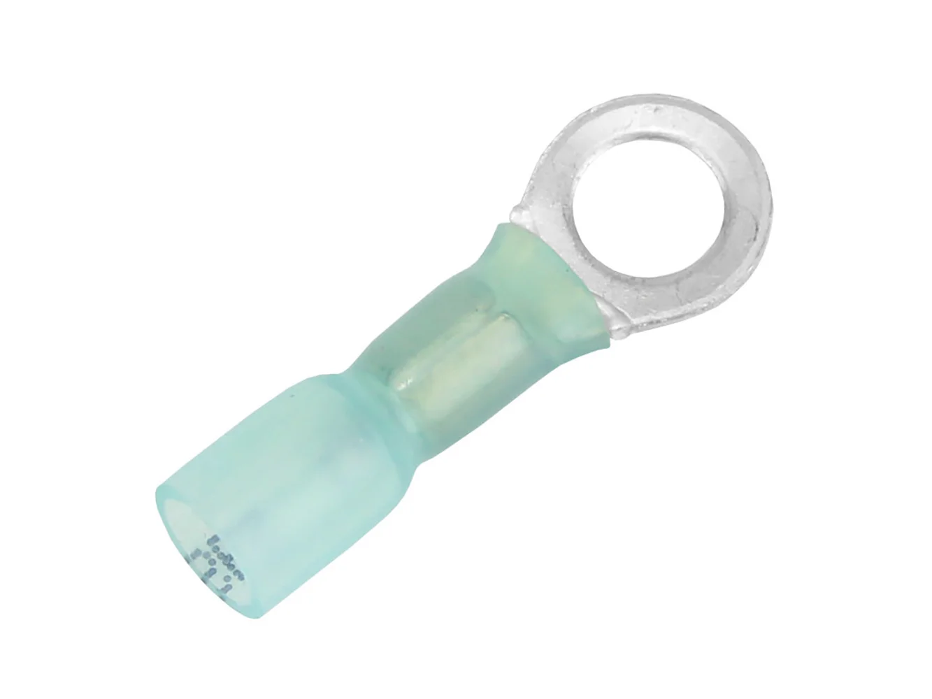 Pacer 16-14 AWG Heat Shrink Ring Terminal - 1/4" Stud Size - 3 Pack