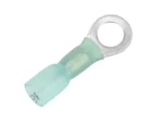 Pacer 16-14 AWG Heat Shrink Ring Terminal - 1/4" Stud Size - 25 Pack