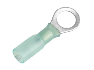 Pacer 16-14 AWG Heat Shrink Ring Terminal - 5/16" Stud Size - 100 Pack