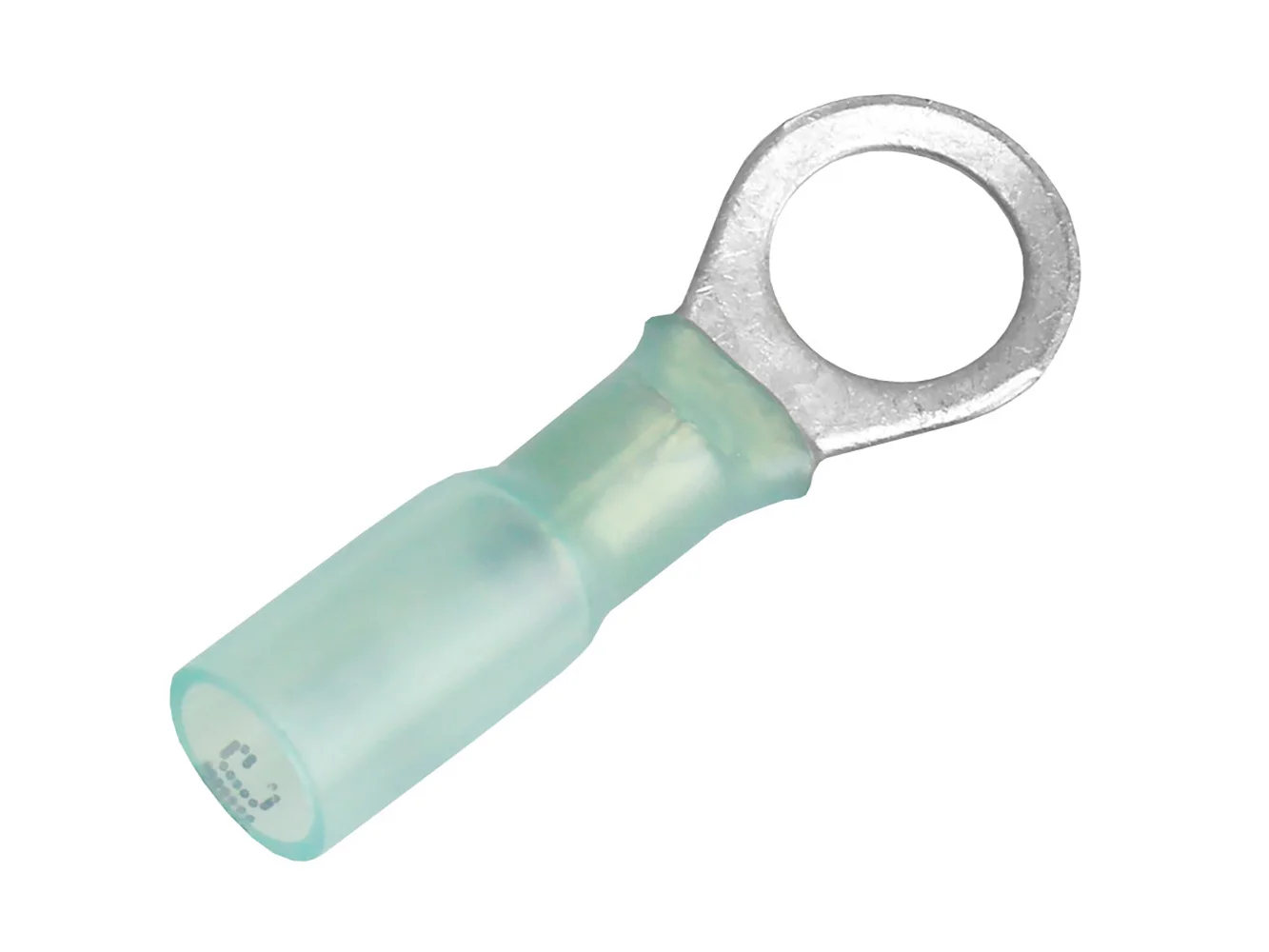 Pacer 16-14 AWG Heat Shrink Ring Terminal - 5/16" Stud Size - 100 Pack