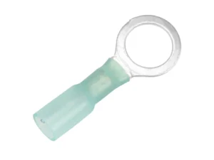 Pacer 16-14 AWG Heat Shrink Ring Terminal - 3/8" Stud Size - 25 Pack