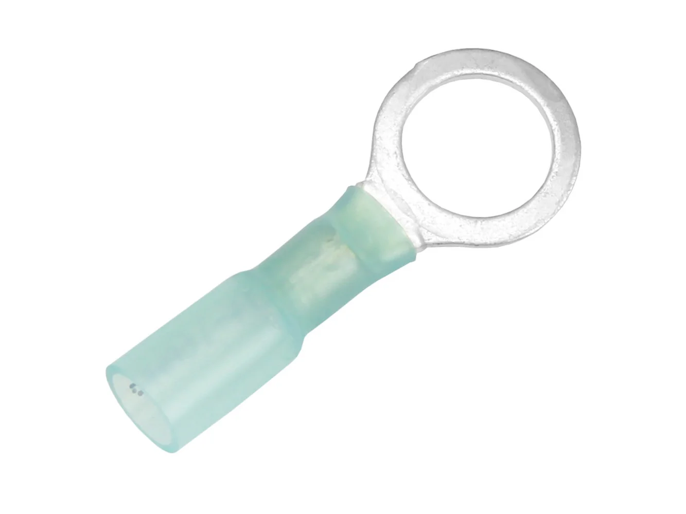 Pacer 16-14 AWG Heat Shrink Ring Terminal - 3/8" Stud Size - 25 Pack