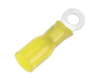Pacer 12-10 AWG Heat Shrink Ring Terminal - #8 Stud Size - 3 Pack