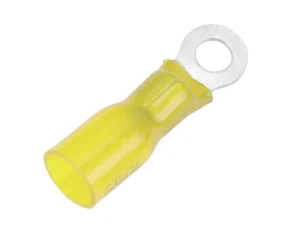 Pacer 12-10 AWG Heat Shrink Ring Terminal - #8 Stud Size - 3 Pack